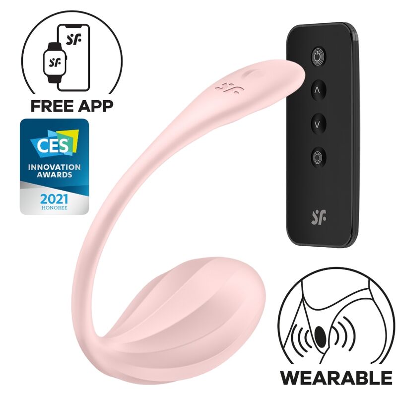 Satisfyer Ribbad Petal G-Punkt Stimulator med fjärrkontroll