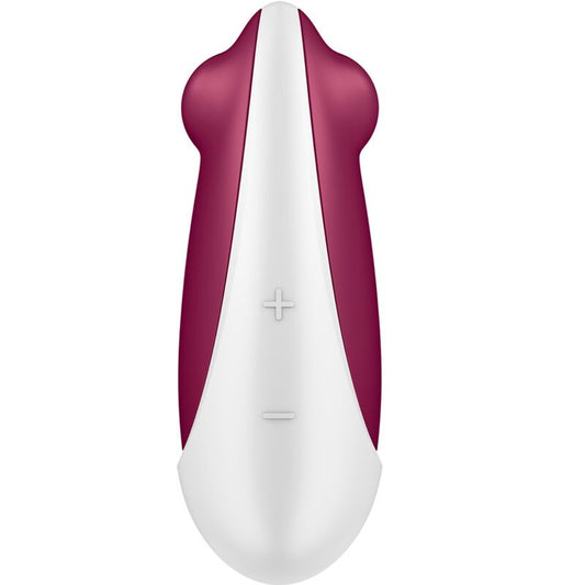 Satisfyer Spot On 3 klitorisstimulator i färgen berry