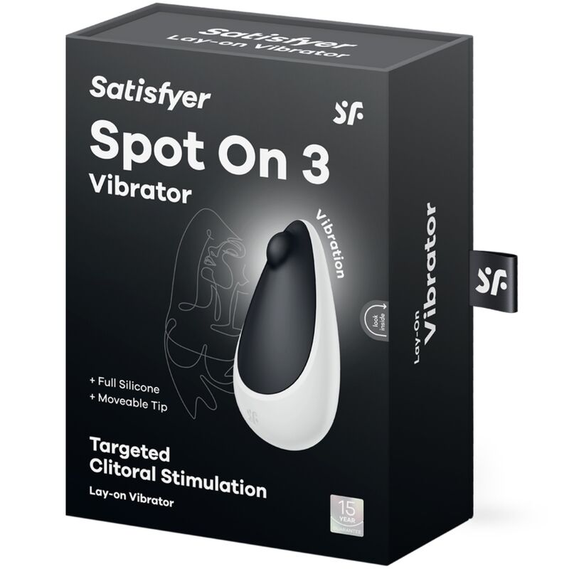 Satisfyer Spot On 3 klitorisstimulator i svart