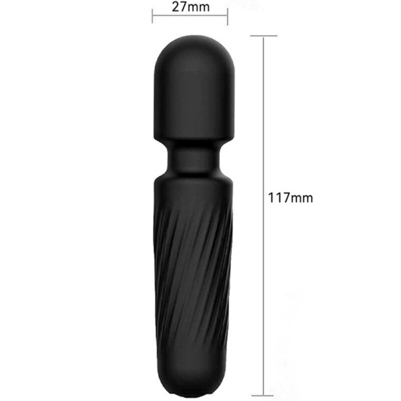 Armony Mini Massager och Vibrator svart med 10 vibrationsmönster