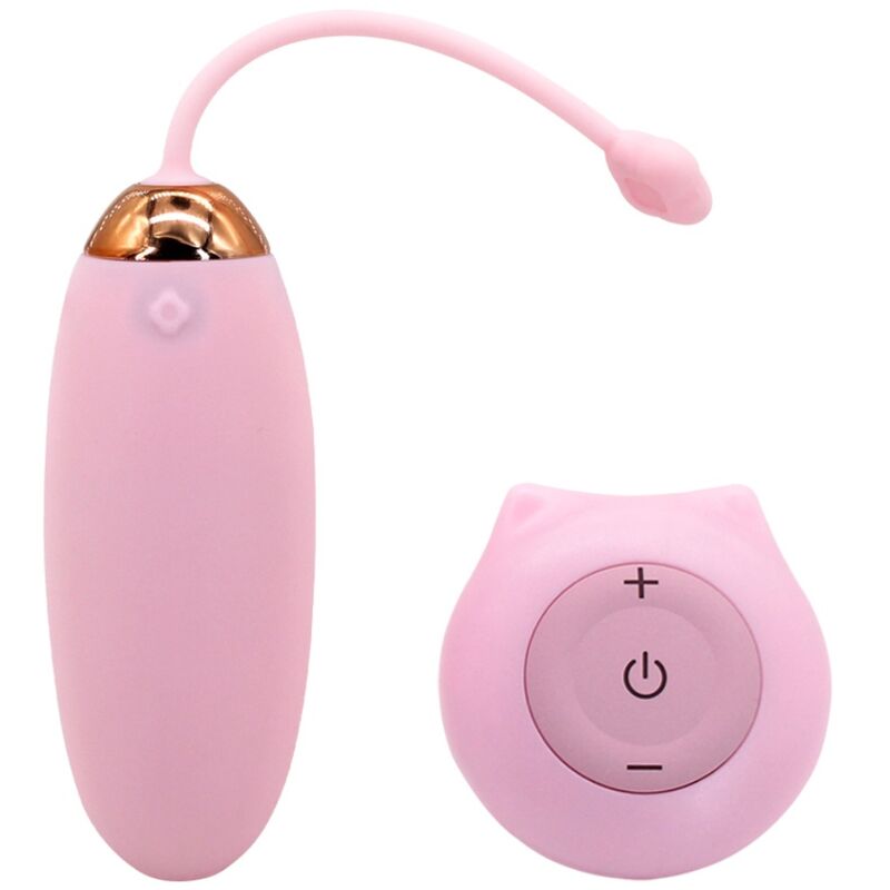 Armony Kitty Fun Egg Vibrator med fjärrkontroll i rosa