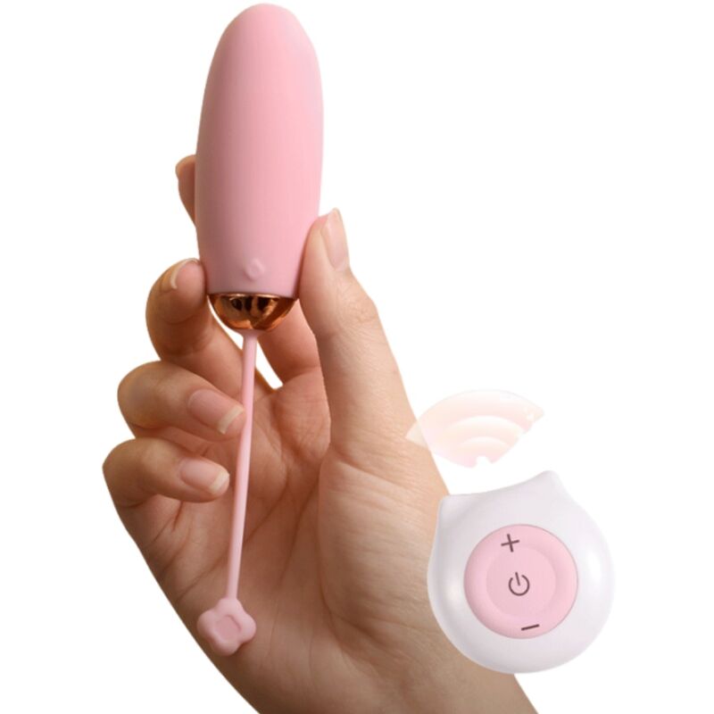 Armony Kitty Fun Egg Vibrator med fjärrkontroll i rosa