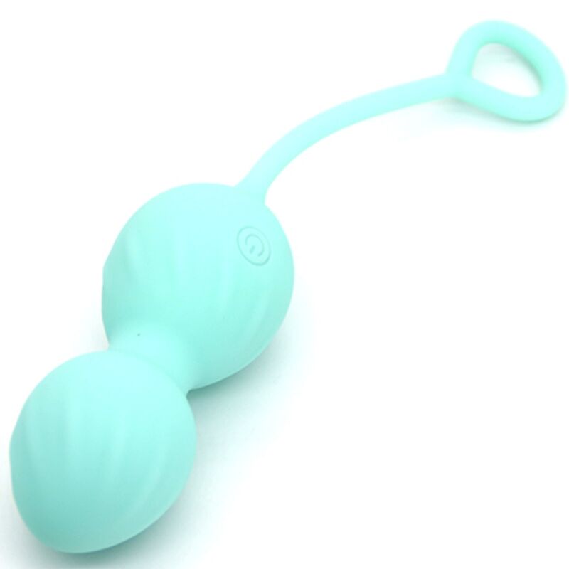 Armony Blossoms vaginal dumbbell med fjärrkontroll i grön färg