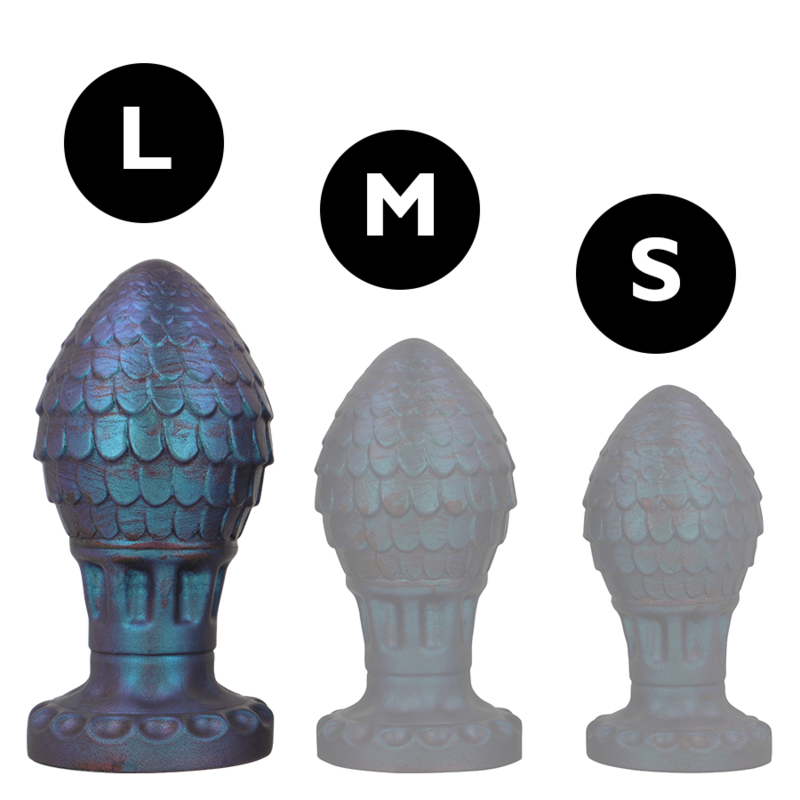 EPIC Vrakos Dragon Egg Anal Plug i storlek L