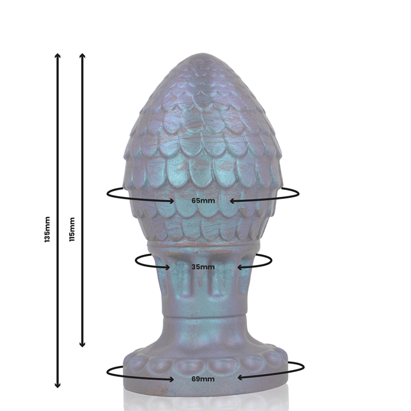 EPIC Vrakos Dragon Egg Anal Plug i storlek L