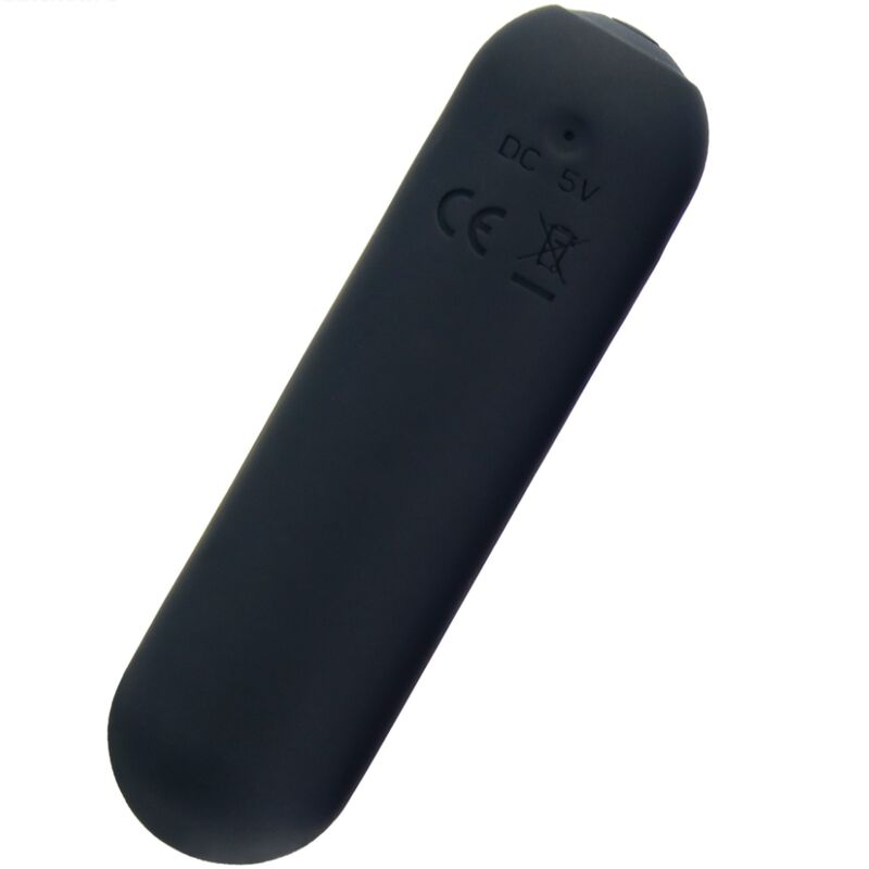 ARMONY - SPLASH HAHA VIBRATOR BULLET SILIKON 10 VIBRATIONER 75 X 19 CM SVART