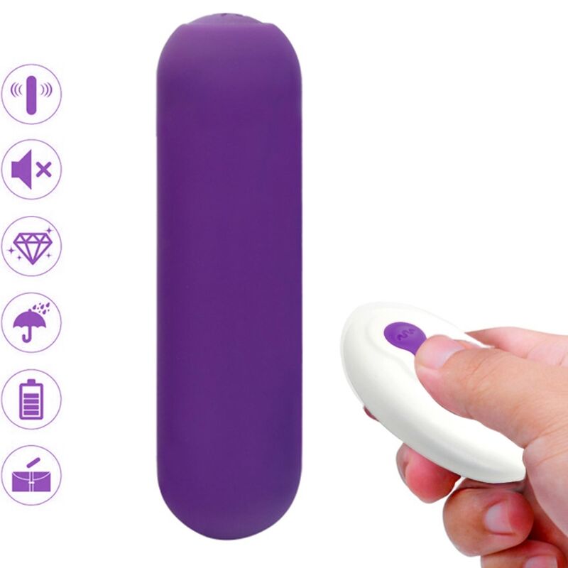 ARMONY Splash Joie vibrator bullet med fjärrkontroll i lila