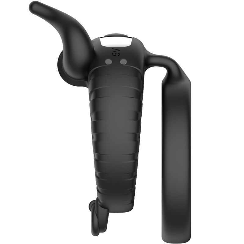 ARMONY Bull's Pasion Ring Vibrator i svart med 10 hastigheter