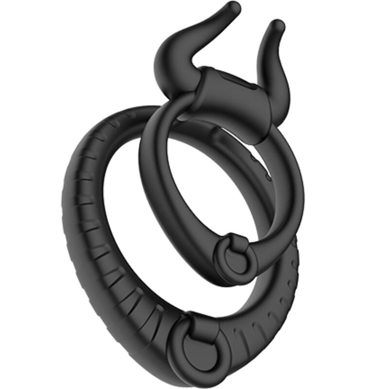 ARMONY BULL'S PASION RING BLACK
