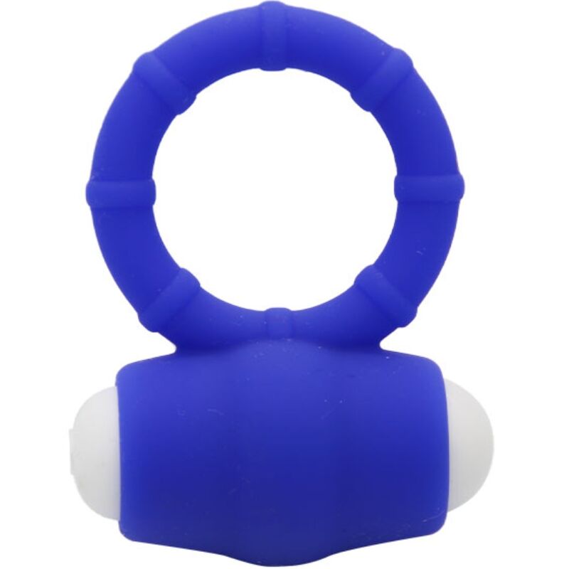 ARMONY POWER O vibratorring i blått silikon