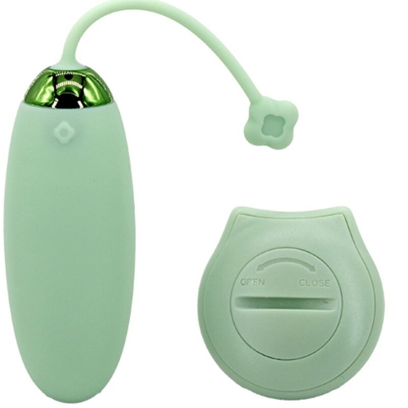Armony Kitty Fun vibrator i grön färg med fjärrkontroll