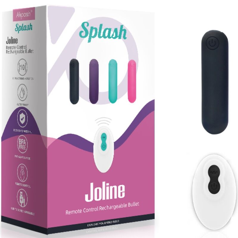 ARMONY Joline vibrator bullet med fjärrkontroll och 10 vibrationslägen