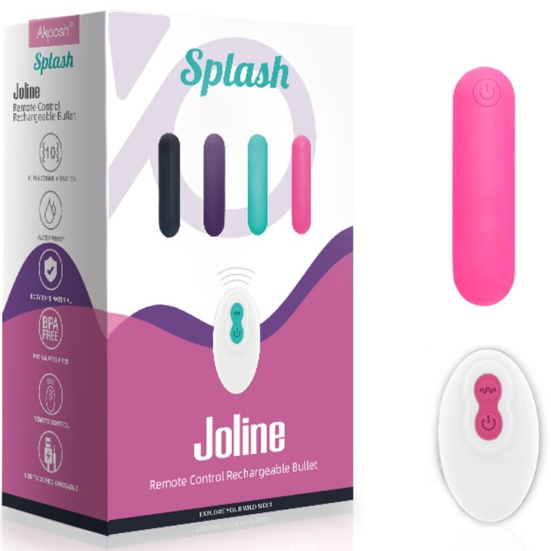 ARMONY Joline vibrator bullet med fjärrkontroll i rosa