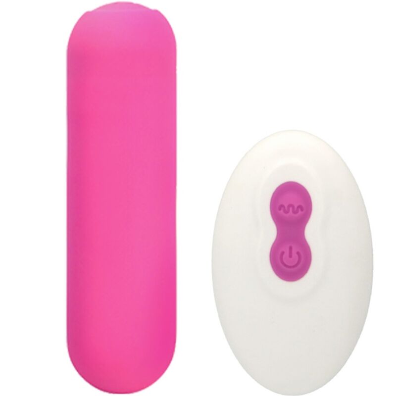 ARMONY - SPLASH JOIE VIBRATOR BULLET SILIKON FJÄRRKONTROLL 10 VIBRATIONER 75 X 19 CM ROSA