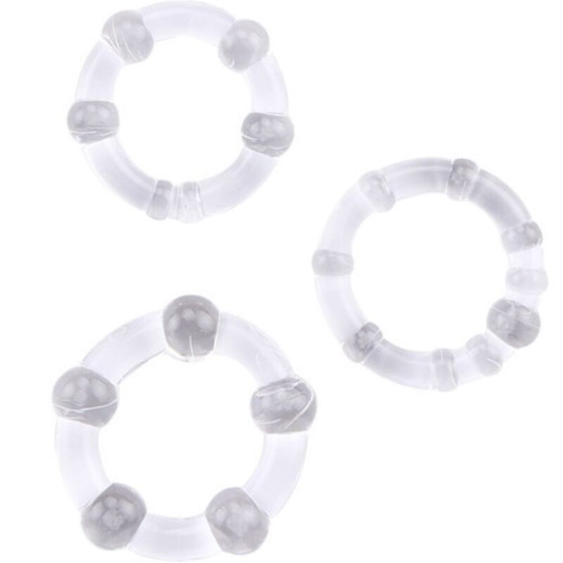 ARMONY Titan Love Beaded Ring i flesh-färg