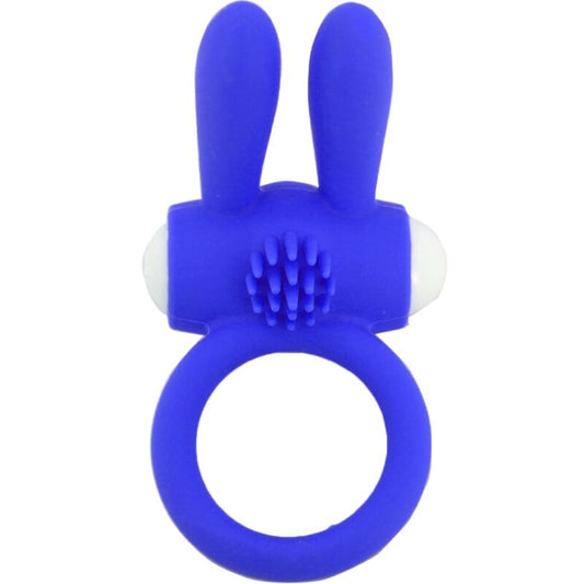 ARMONY MR BUNNY vibratorring i blått silikon