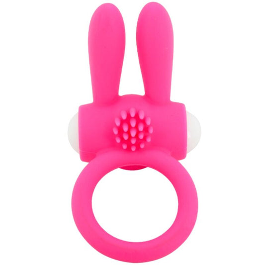ARMONY Mr Bunny vibratorring i rosa silikon