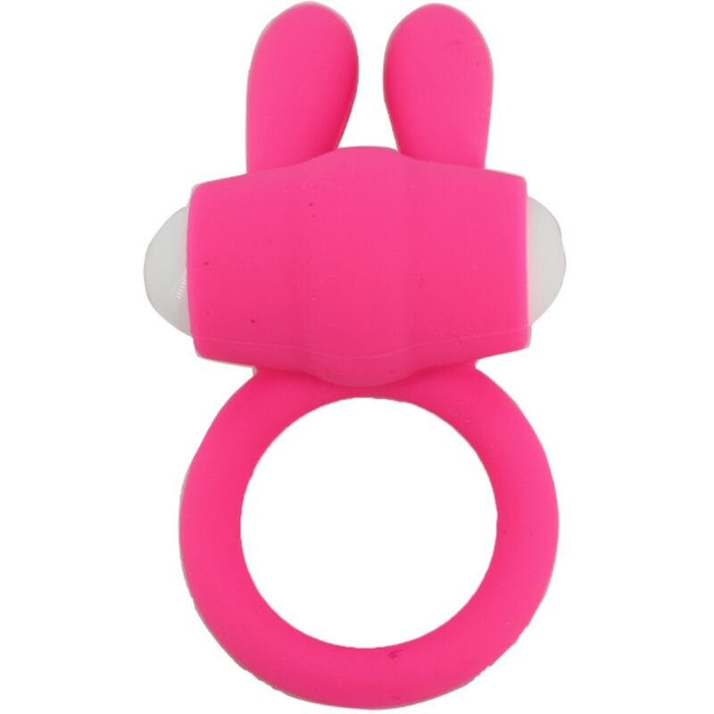 ARMONY Mr Bunny vibratorring i rosa silikon