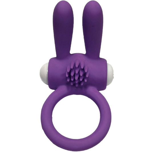 ARMONY MR BUNNY vibratorring i lila silikon