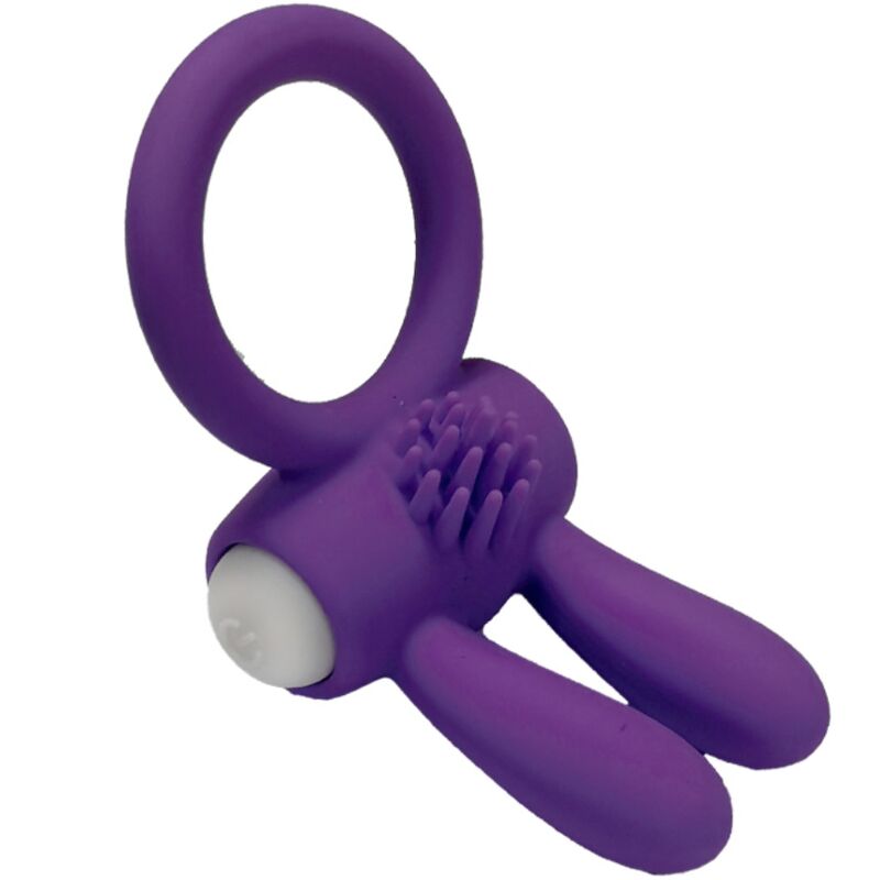 ARMONY MR BUNNY vibratorring i lila silikon