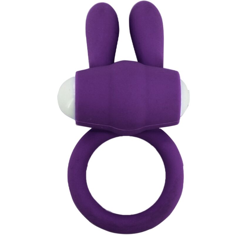 ARMONY MR BUNNY vibratorring i lila silikon