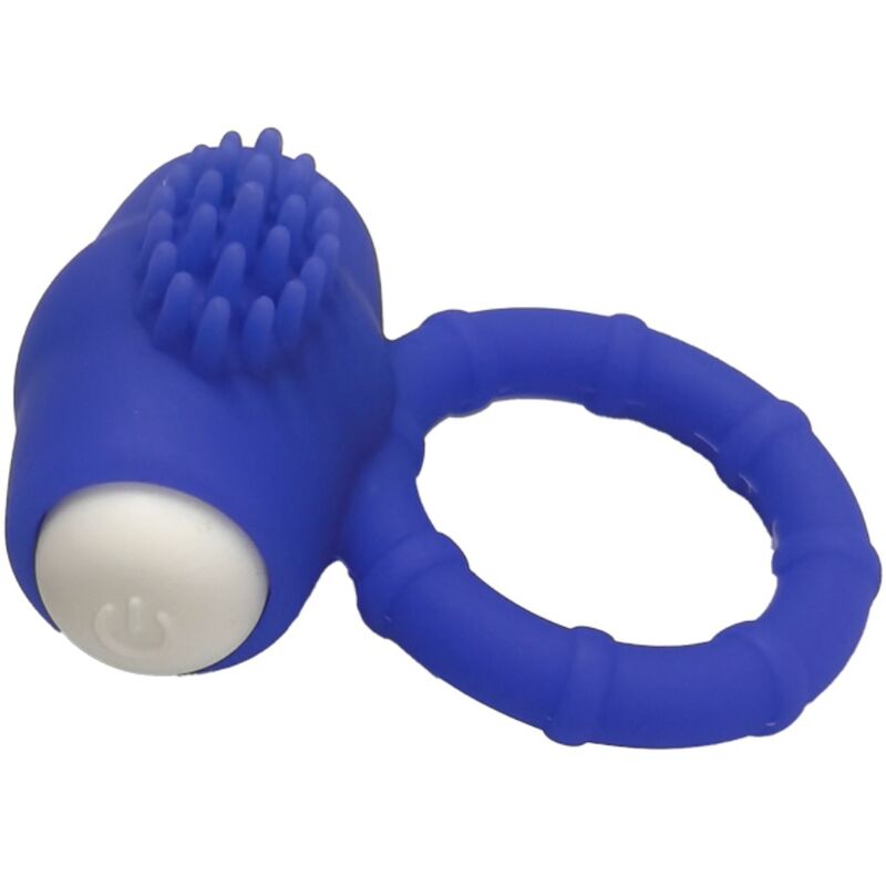 ARMONY POWER O vibratorring i blått silikon
