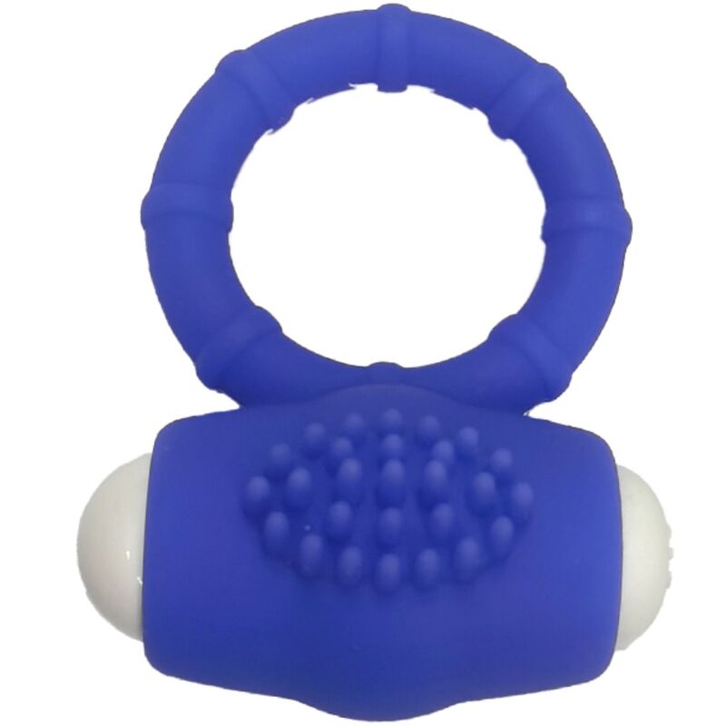 ARMONY POWER O vibratorring i blått silikon