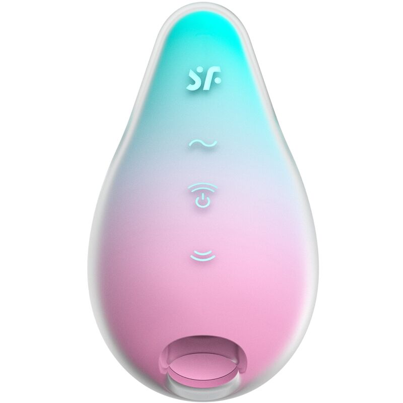 SATISFYER - MERMAID VIBES STIMULATOR & VIBRATOR MINT OCH ROSA