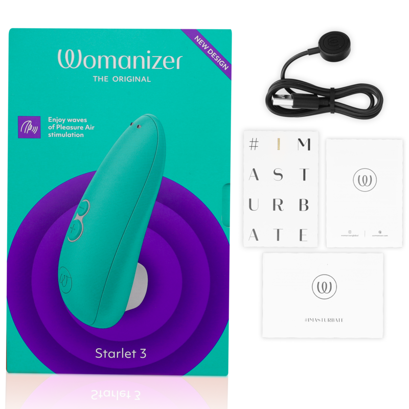 Womanizer Starlet 3 klitoral stimulator i turkos