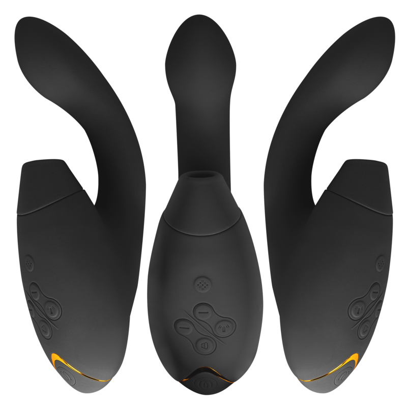 Womanizer DUO 2 dual stimulator i svart
