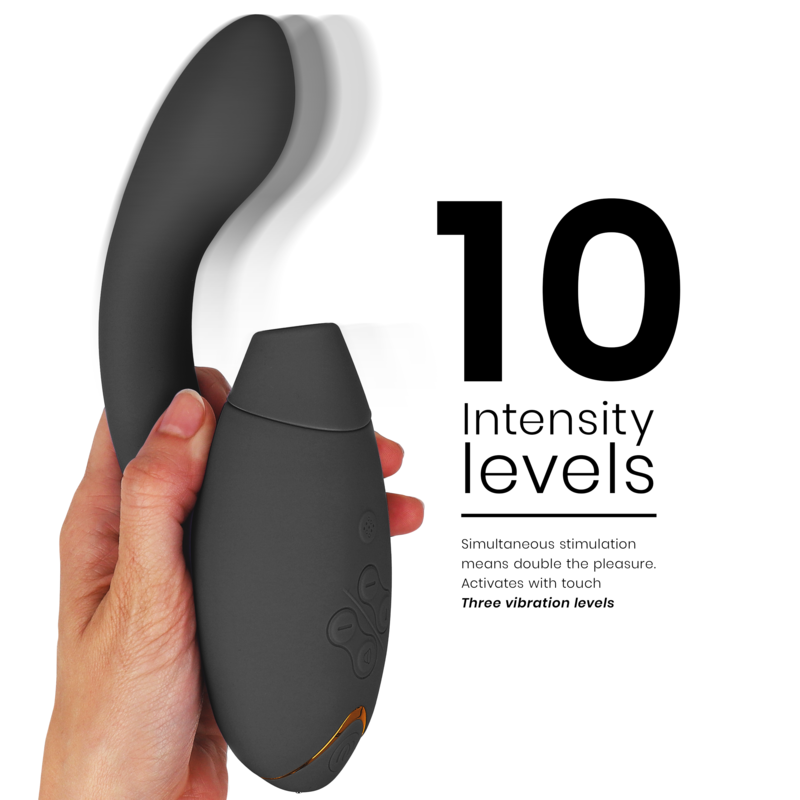 Womanizer DUO 2 dual stimulator i svart
