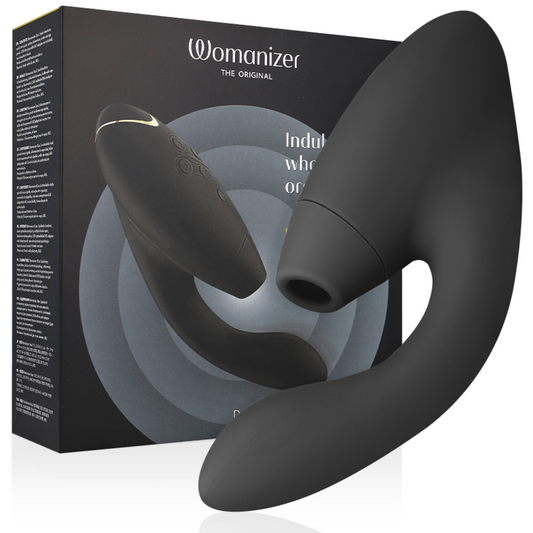 Womanizer DUO 2 dual stimulator i svart