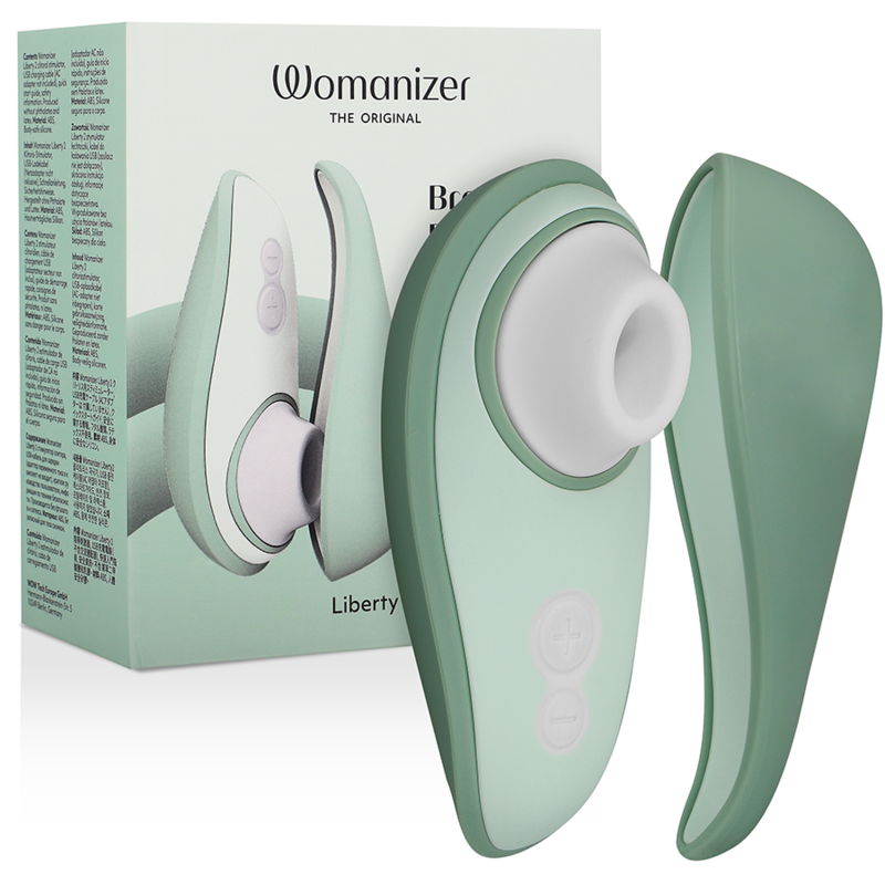 Womanizer Liberty 2 klitorisstimulator i ljusgrön färg