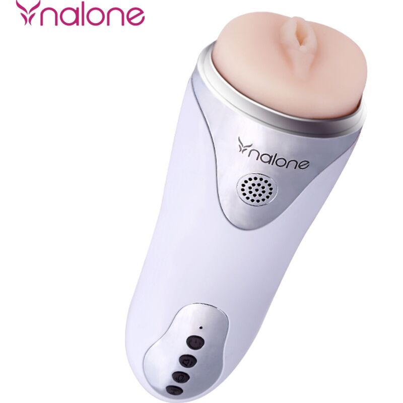 Nalone Magician masturbator med vibration i vit färg