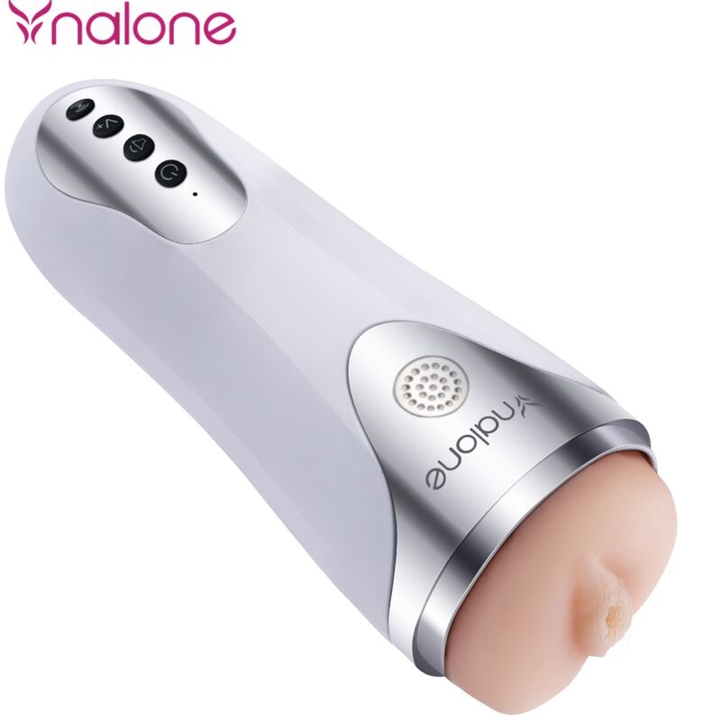 Nalone Magician masturbator med vibration i vit färg