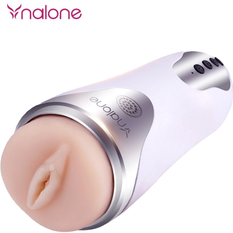 Nalone Magician masturbator med vibration i vit färg