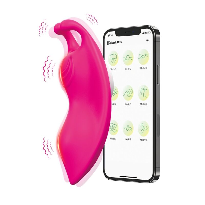 Vibrerande trosor från ARMONY i fuchsia med G-punktsstimulering
