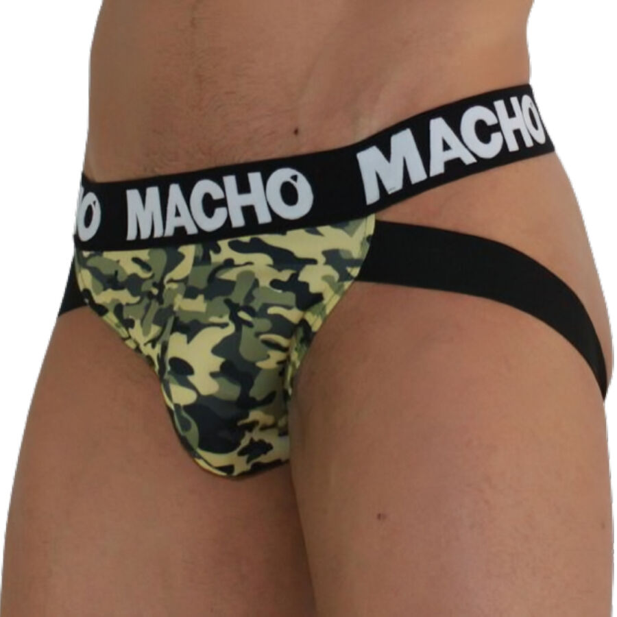 MACHO MX28MV Jockstrap i militärgrön färg