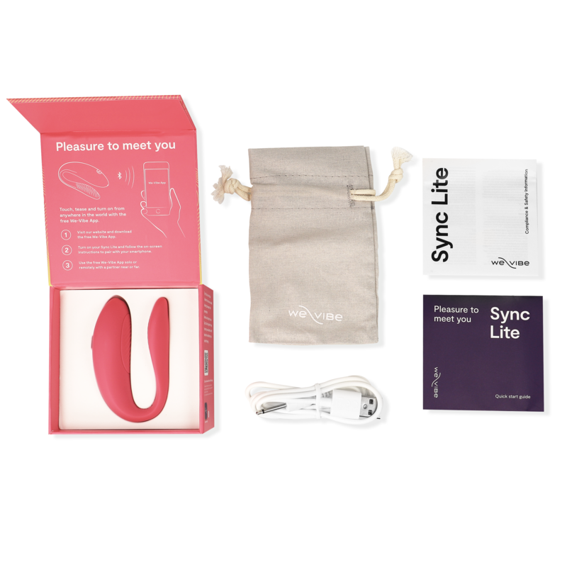 We-Vibe Sync Lite klitorisstimulator i rosa