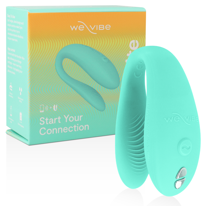 We-Vibe Sync Lite klitorisstimulator i turkos