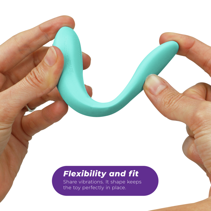 We-Vibe Sync Lite klitorisstimulator i turkos