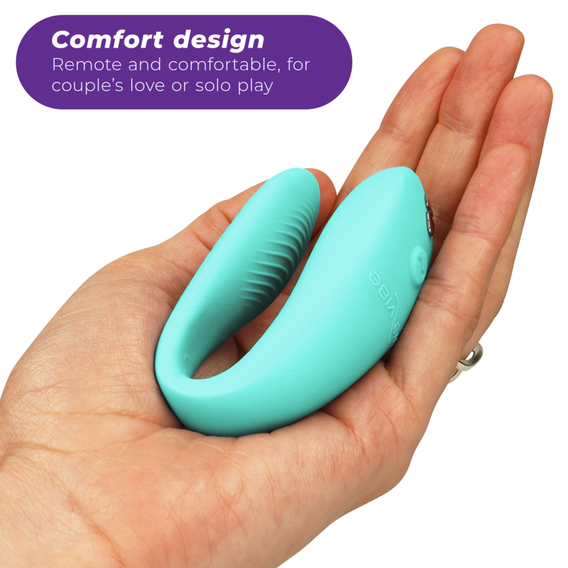 We-Vibe Sync Lite klitorisstimulator i turkos