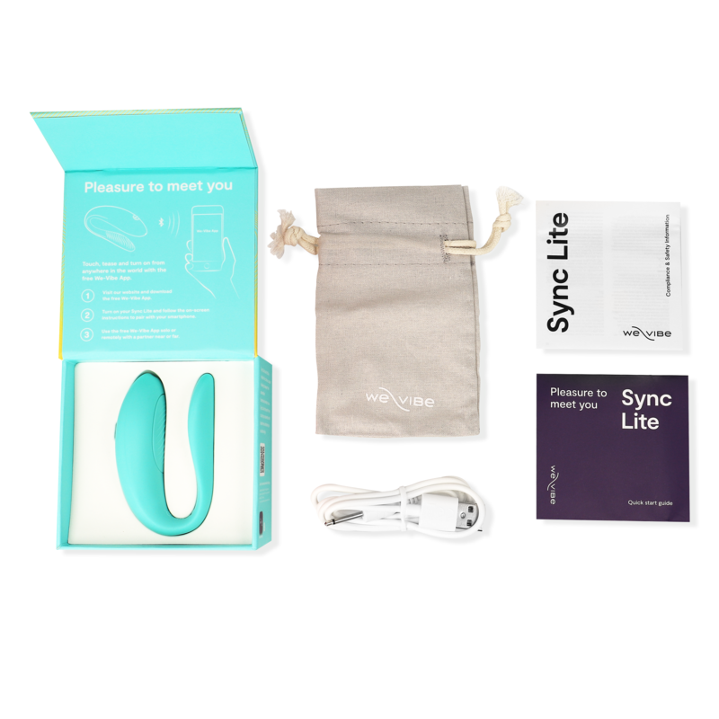 We-Vibe Sync Lite klitorisstimulator i turkos