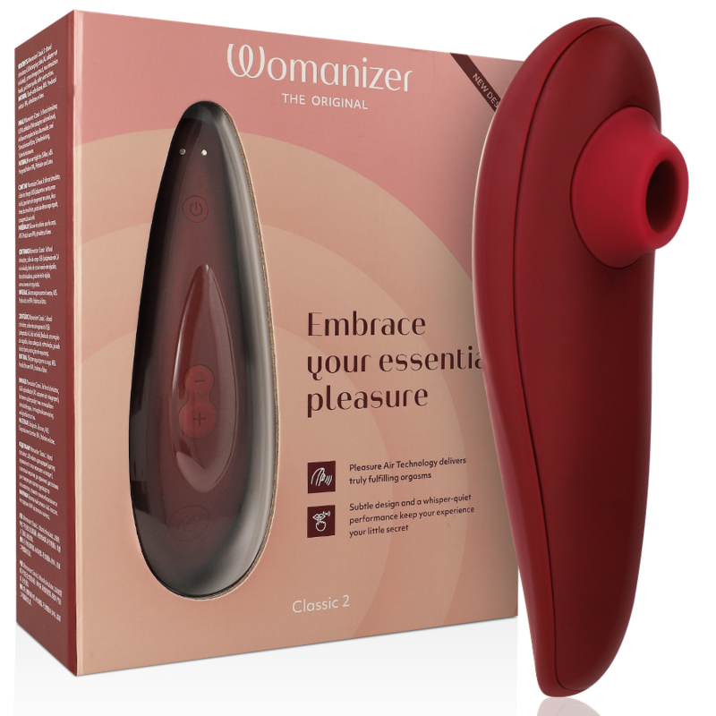 Womanizer Classic 2 klitorisstimulator i bordeaux