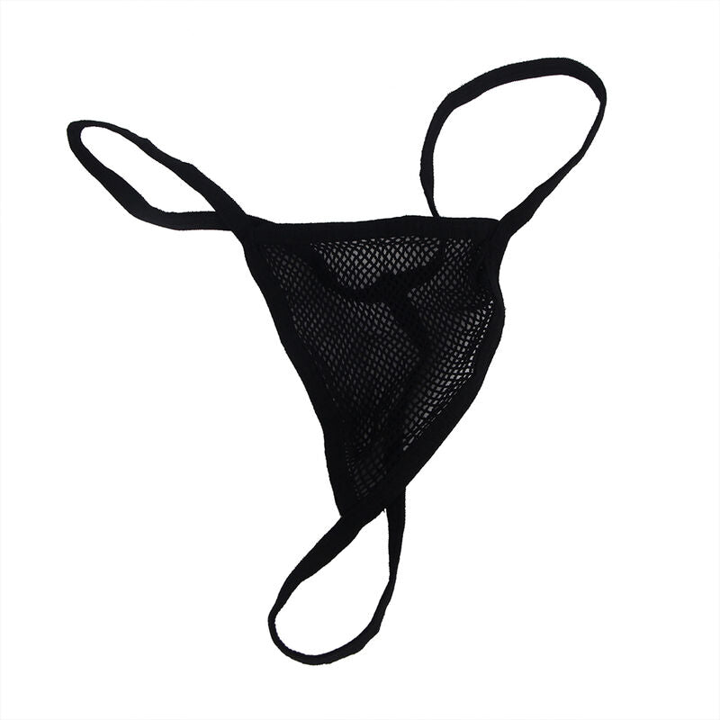 SUBBLIME - 952174 FISHNET BODYSTOCKING MED HANDSKAR OCH DIAMANTER SVART EN STORLEK