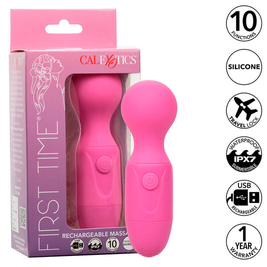 CALEXOTICS First Time Rechargeable Massager i rosa