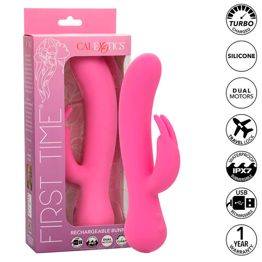 Calexotics First Time Rabbit Vibrator Rosa