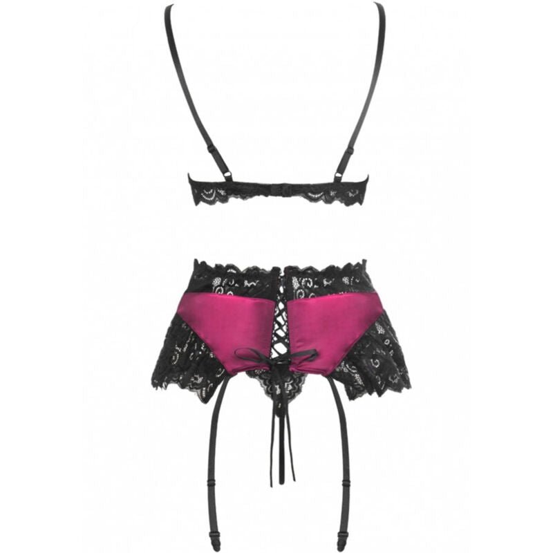 LIVCO CORSETTI FASHION - NAHIR LC 20214 BH + TROSOR + STRUMPBAND L/XL