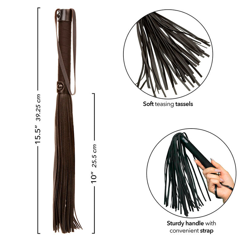 CALEXOTICS - NOCTURNAL FLOGGER LÄDER SVART