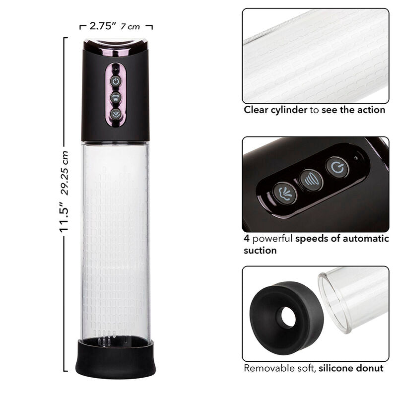 CALEXOTICS Peak 4-Speed Sugpump i svart